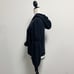 Ulla Johnson Navy Blue Sacha Hooded Puff Long Sleeve Sleeve Sweatshirt Small