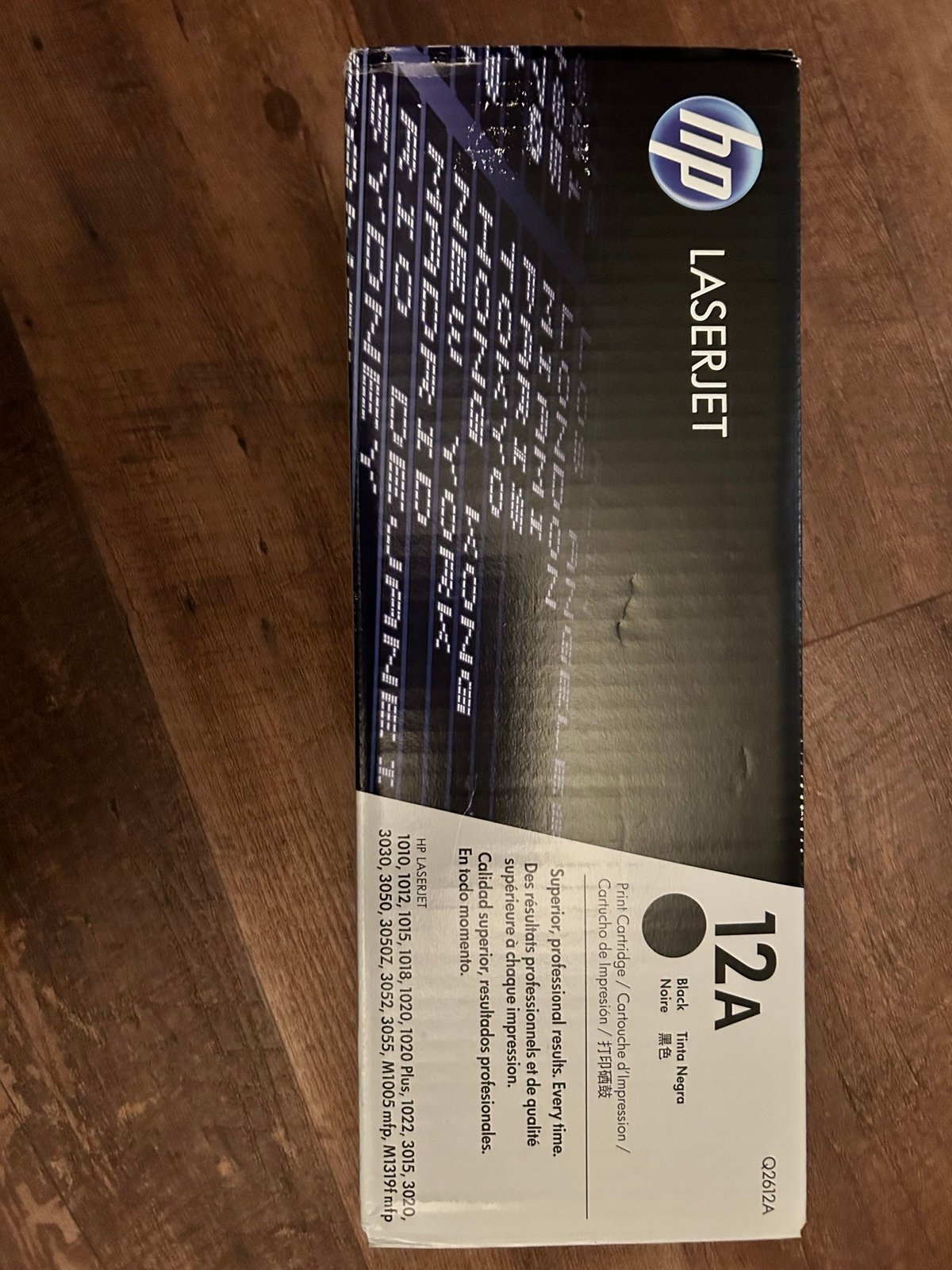 HP Laserjet black ink cartridge 12A Q2612A