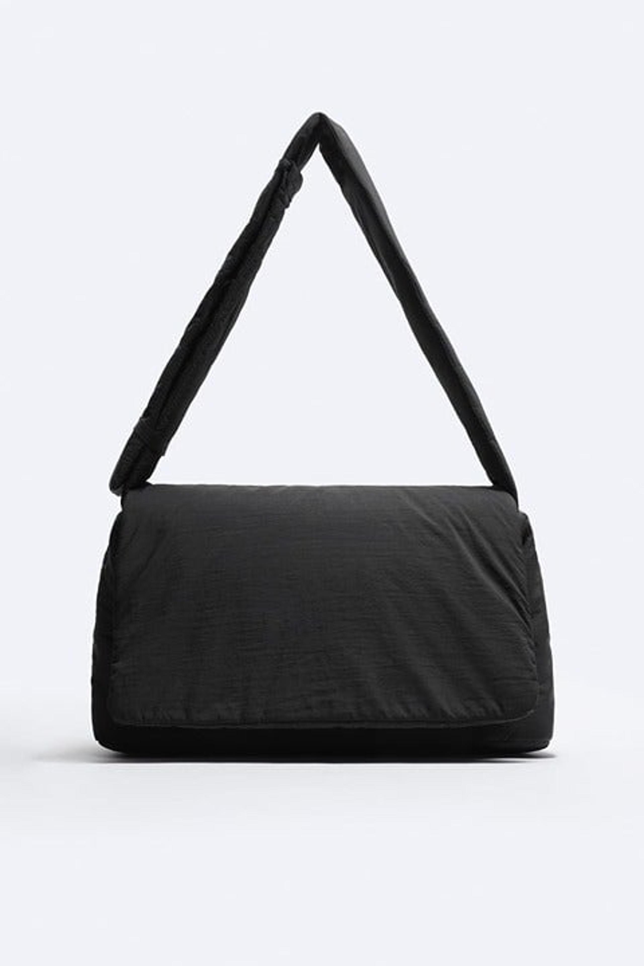 Zara PADDED NYLON XL SHOULDER BAG - LIMITED EDITION