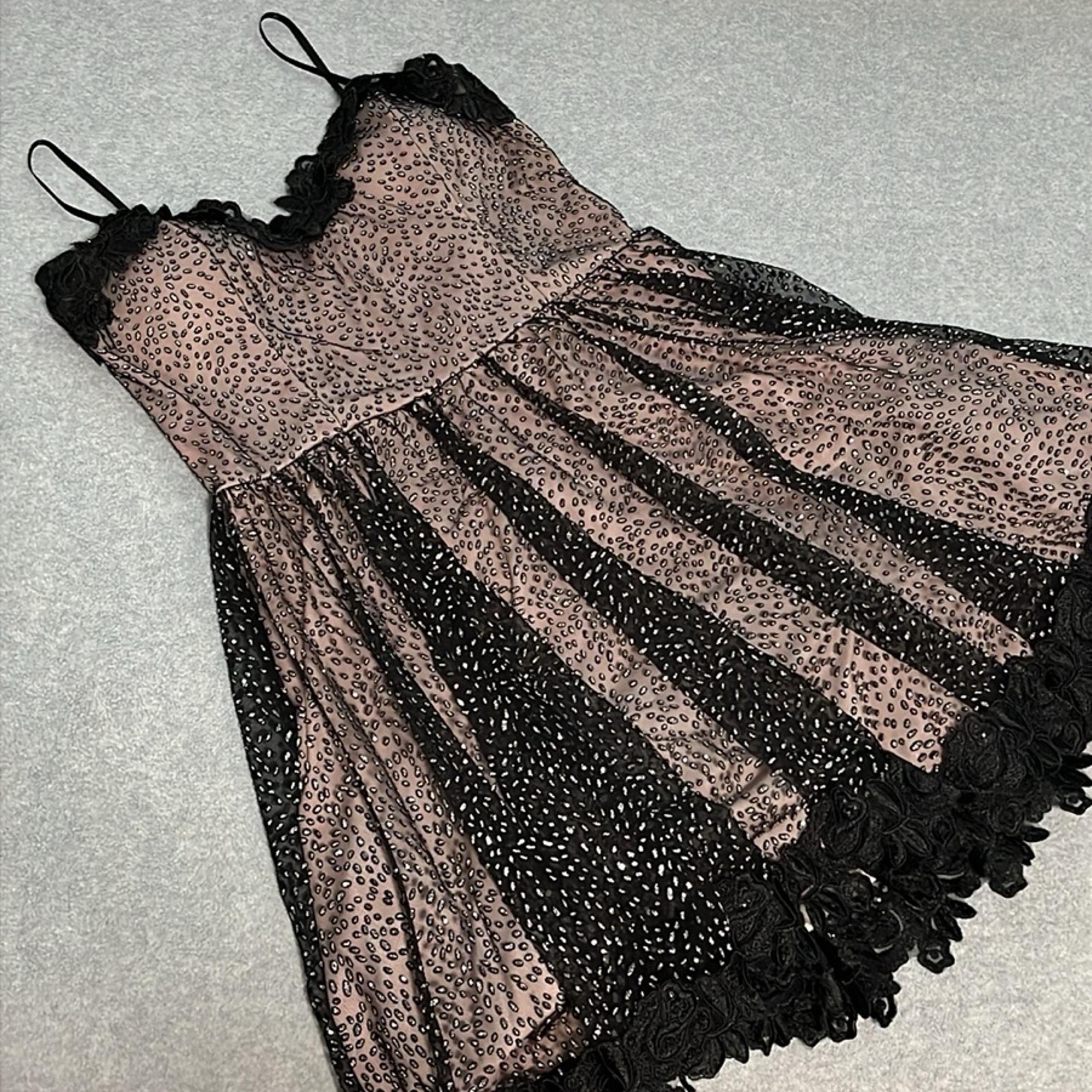 City Triangles Mini Dress Size 15 Fairygoth Hoco Cocktail Event Lace Tulle