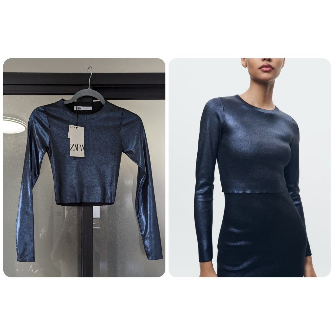 Zara long sleeve top NWT