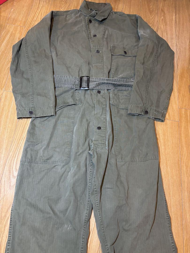 40s U.S. Army Coveralls with 13-Star Buttons
