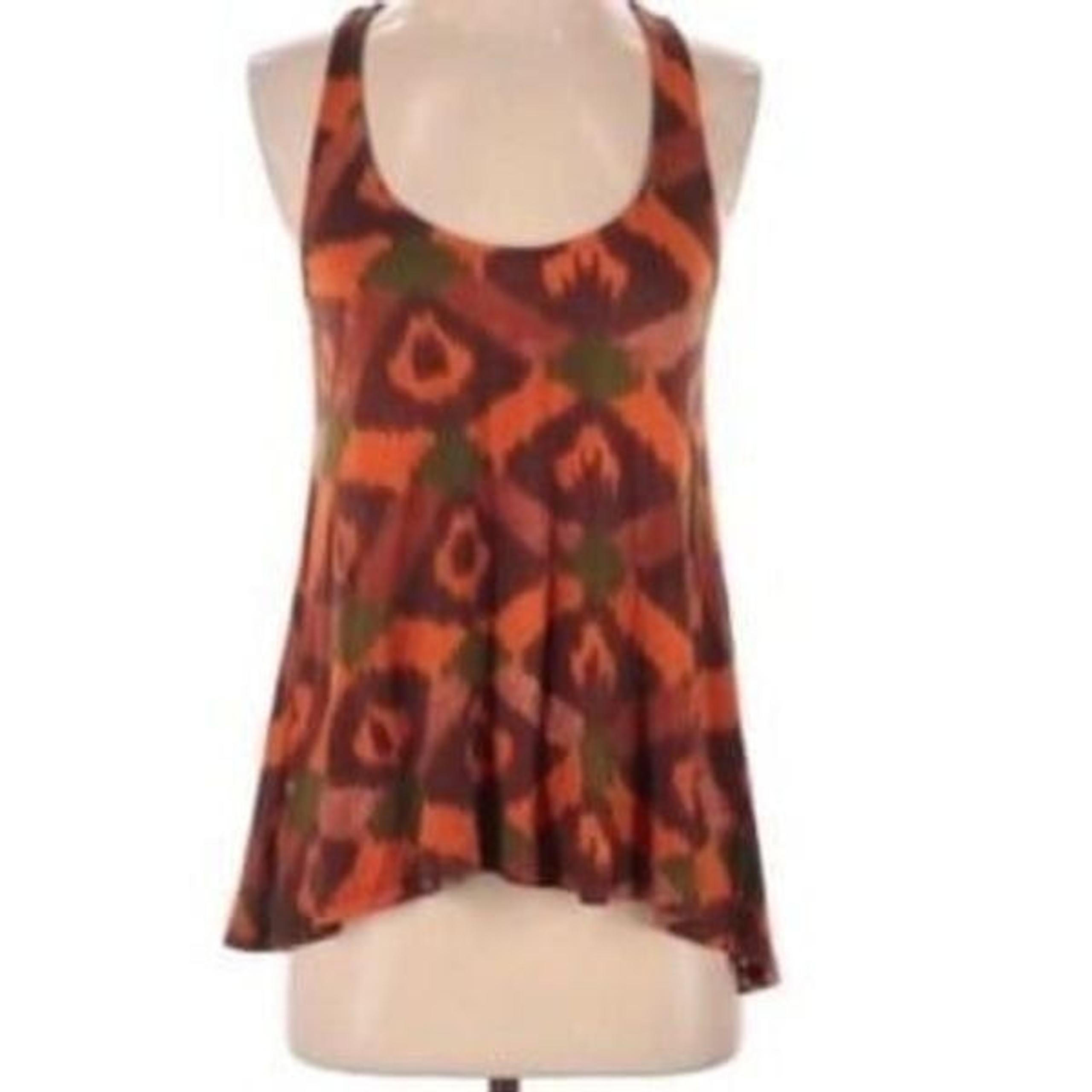Testament Tribal Print Tank Top Small