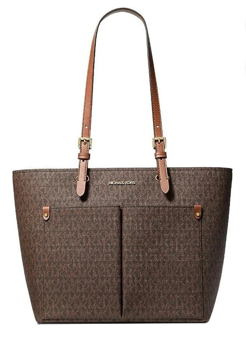 Michael Kors Womens Jet Set Travel Medium Pocket Tote