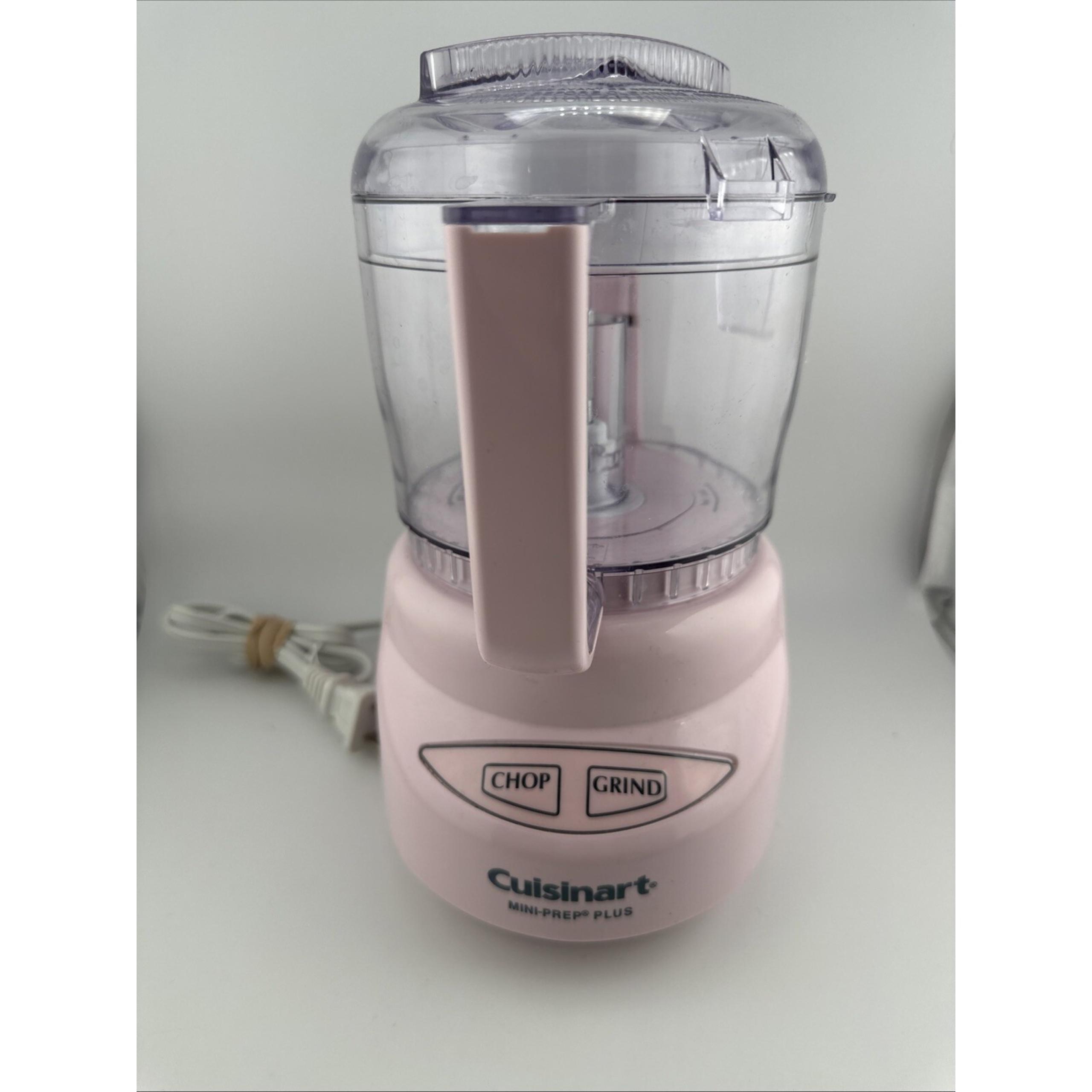 Cuisinart DLC-2APKFR 3 Cup Mini Prep Food Processor Pink - Tested And Works