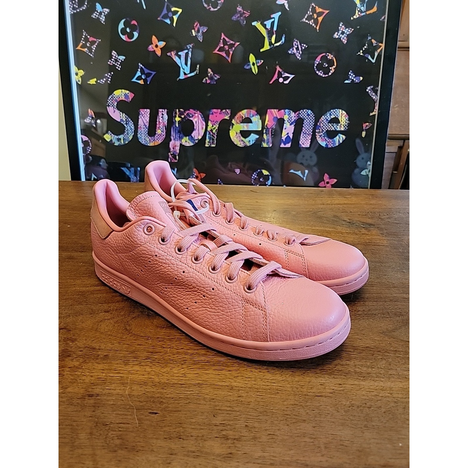 Adidas Stan Smith Tactil Rose Rare Pink BZ0469 Men US 9.5 Pharrell Rare