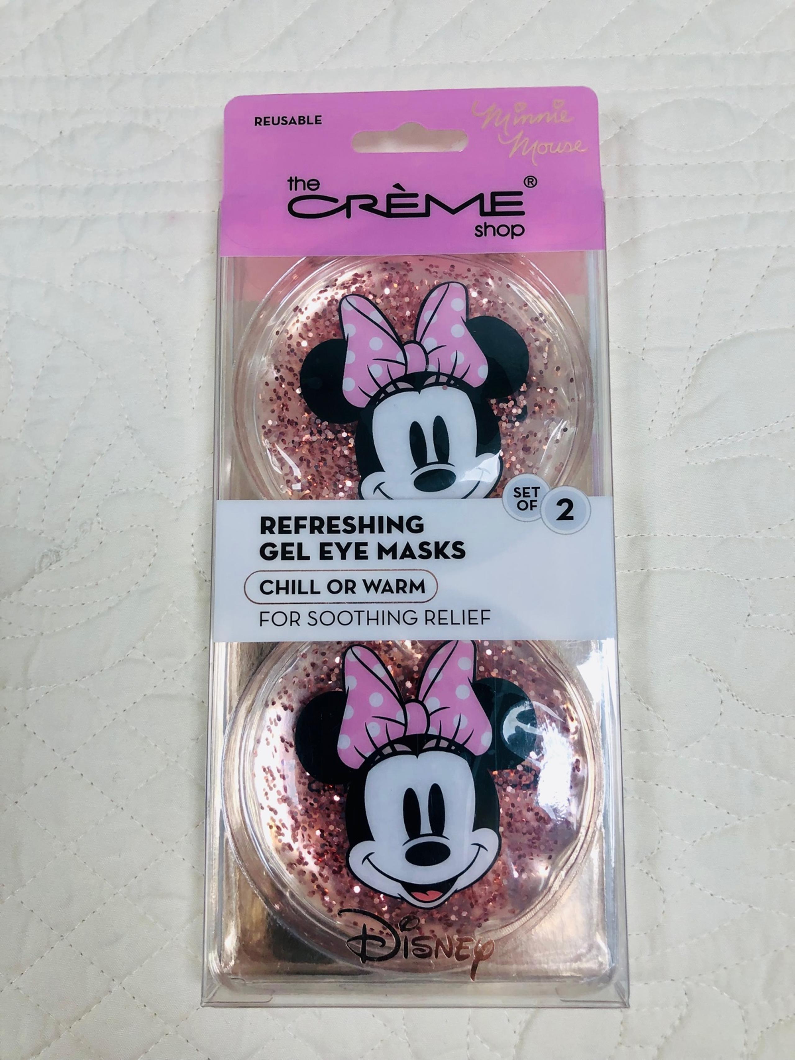 The Creme Shop Disney Minnie Mouse Refreshing Gel Eye Masks-New