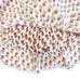 Kos Resort Floral Print Tassel Crop Top, Size Medium Red/White