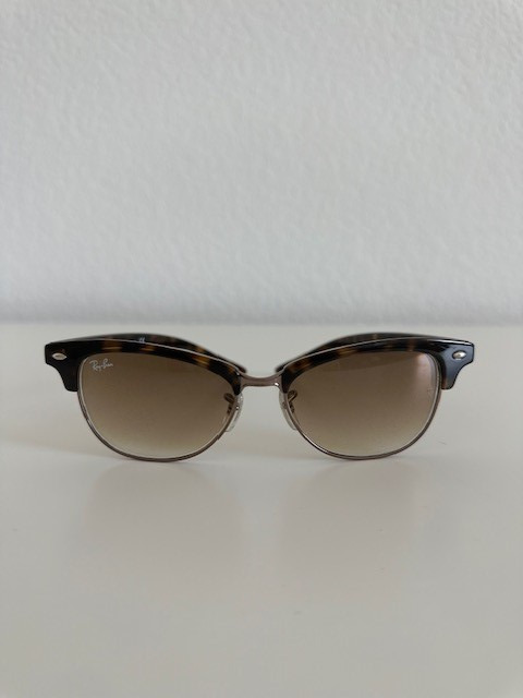 Ray-Ban Clubmaster Womens Sunglasses Tortoise Brown Gradient Lens