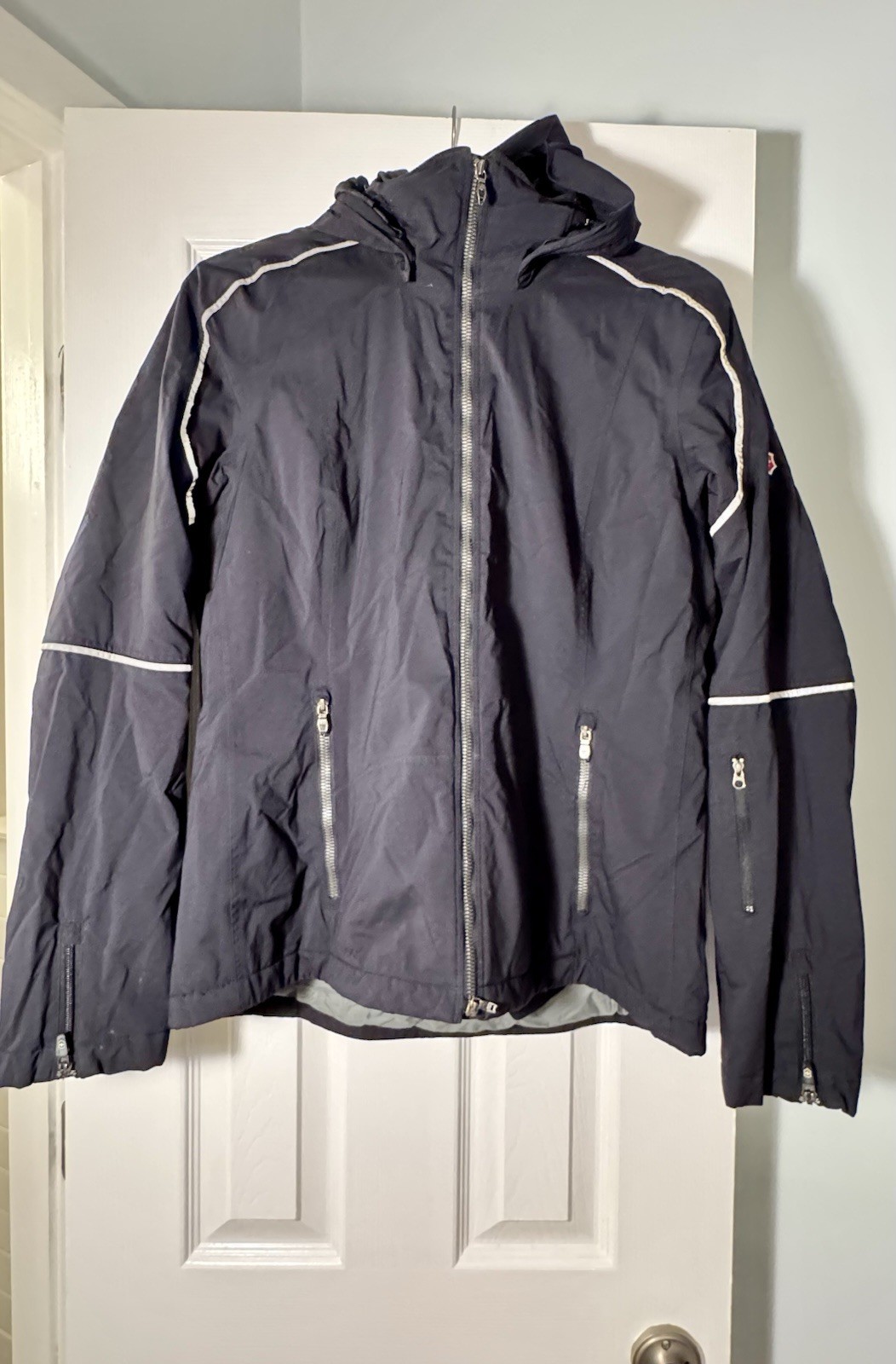 Victorinox Swiss Army Ski Snowboard Jacket Sz M Primaloft Recco Hooded