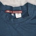 Vintage Pepe Jeanswear Striped Mock Neck T-Shirt - Made in USA - Size Medium