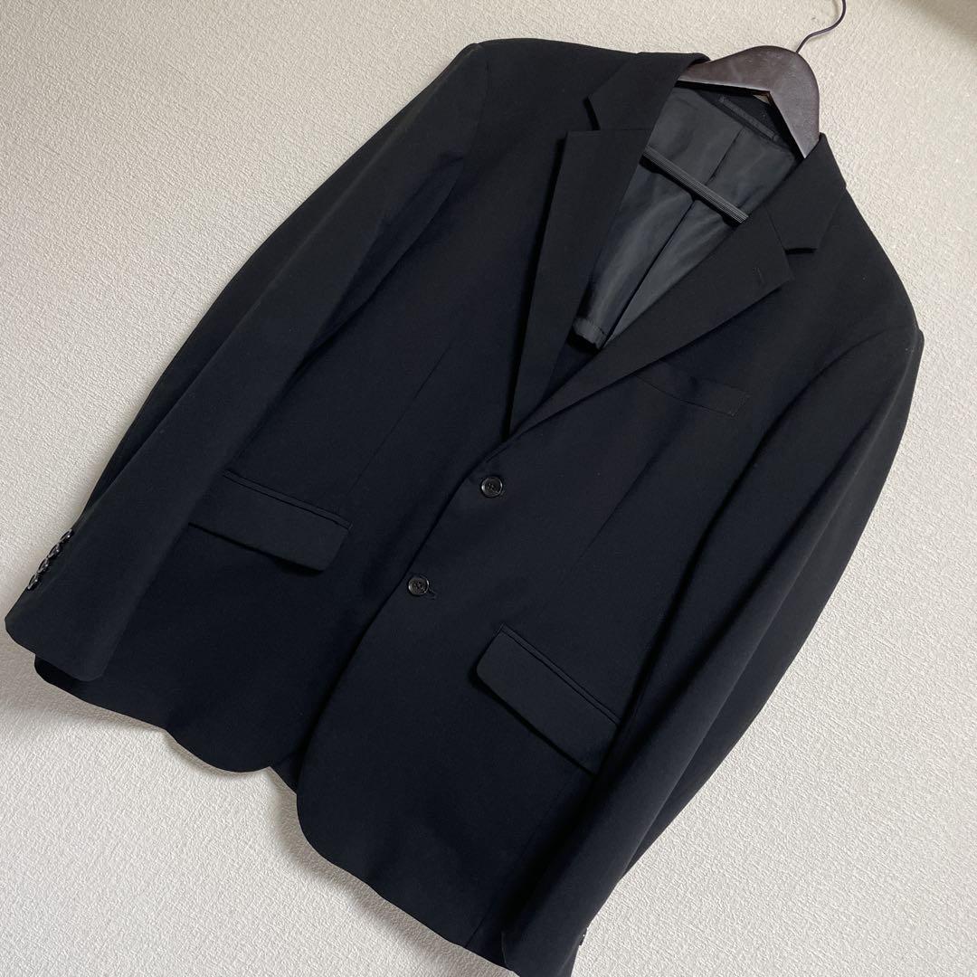 GU (pronounced jee-yoo ) Washable Tailored Jacket Suit, XL, Black