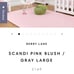 BERRY LANE LARGE LUXURY PADDED MAT Eco Friendly,Double Sided Large 78in X 55in