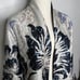 Chico’s 0 Kimono Floral Crushed Cardigan Reversible Size 4 / 6