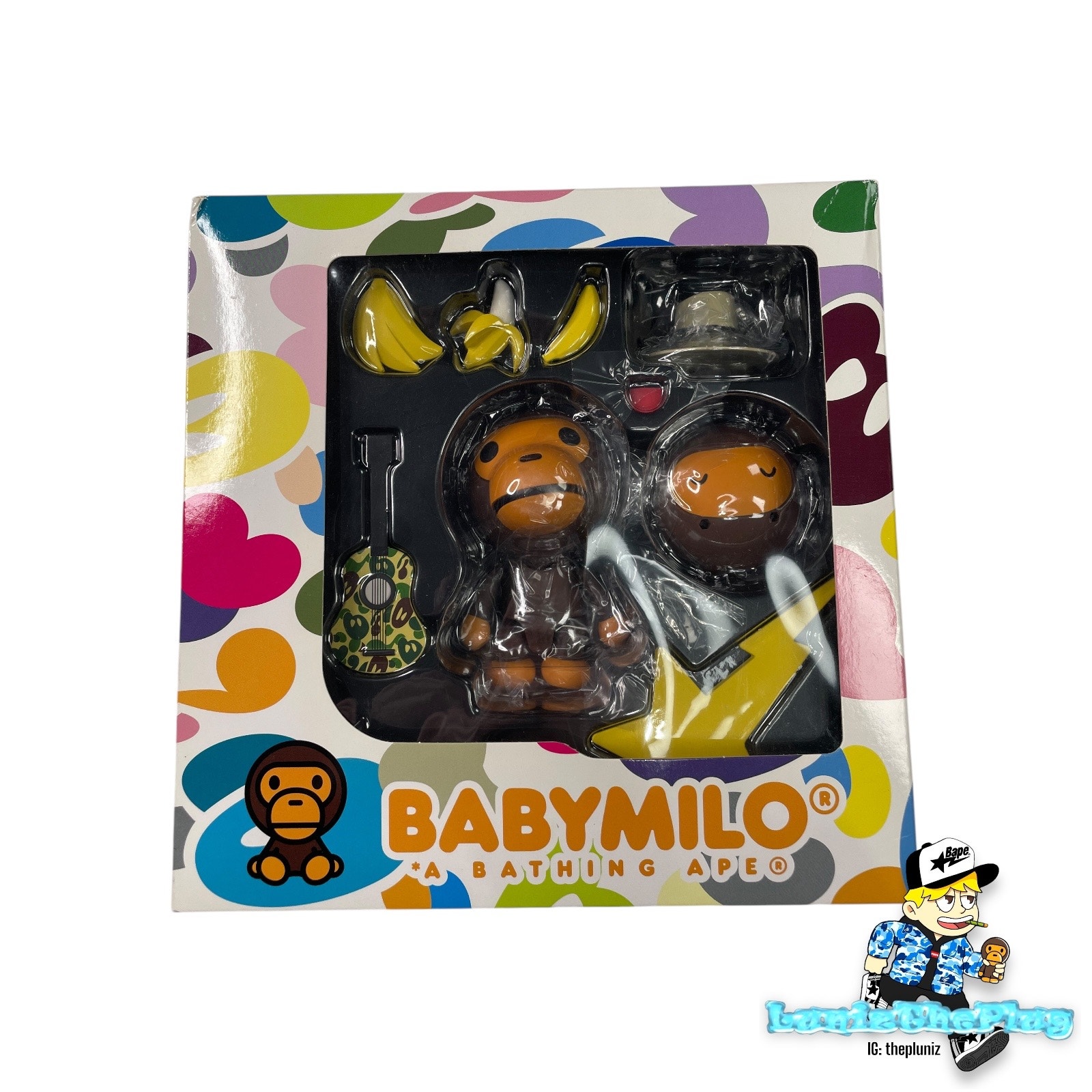 BAPE Baby Milo Kaiyodo Revoltech Yamaguchi Figure - Rare