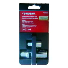Husky 2 Pc Set 1/2 Drive Universal Joint & 1/2 to 3/8 Drive Adapter Lot of 4