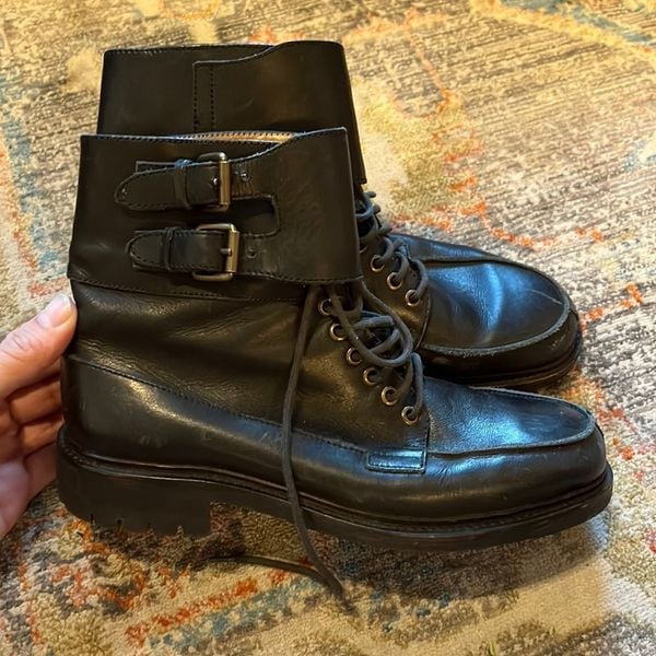 Vintage Polo Leather Boots - 7D