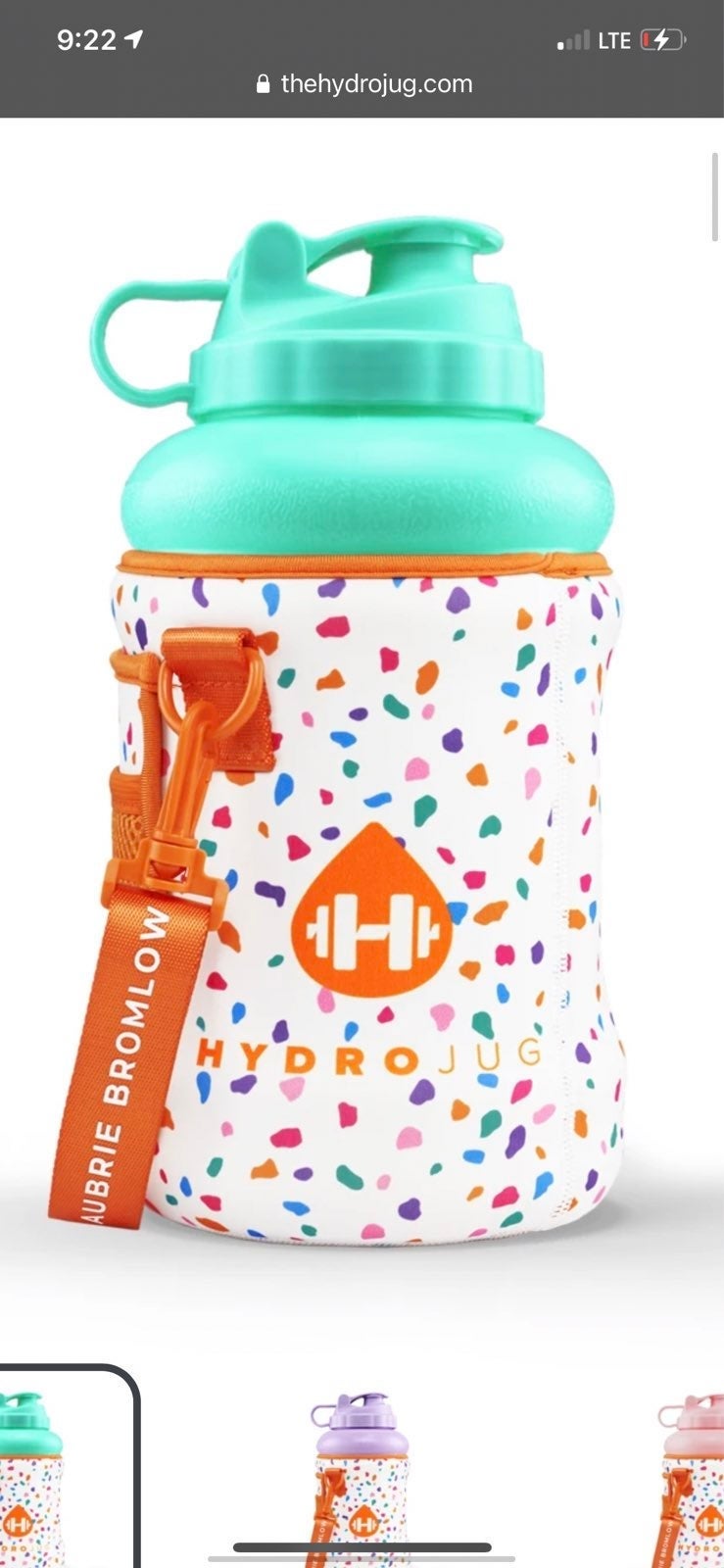 Hydrojug Confetti Sleeve by Aubrie (spec