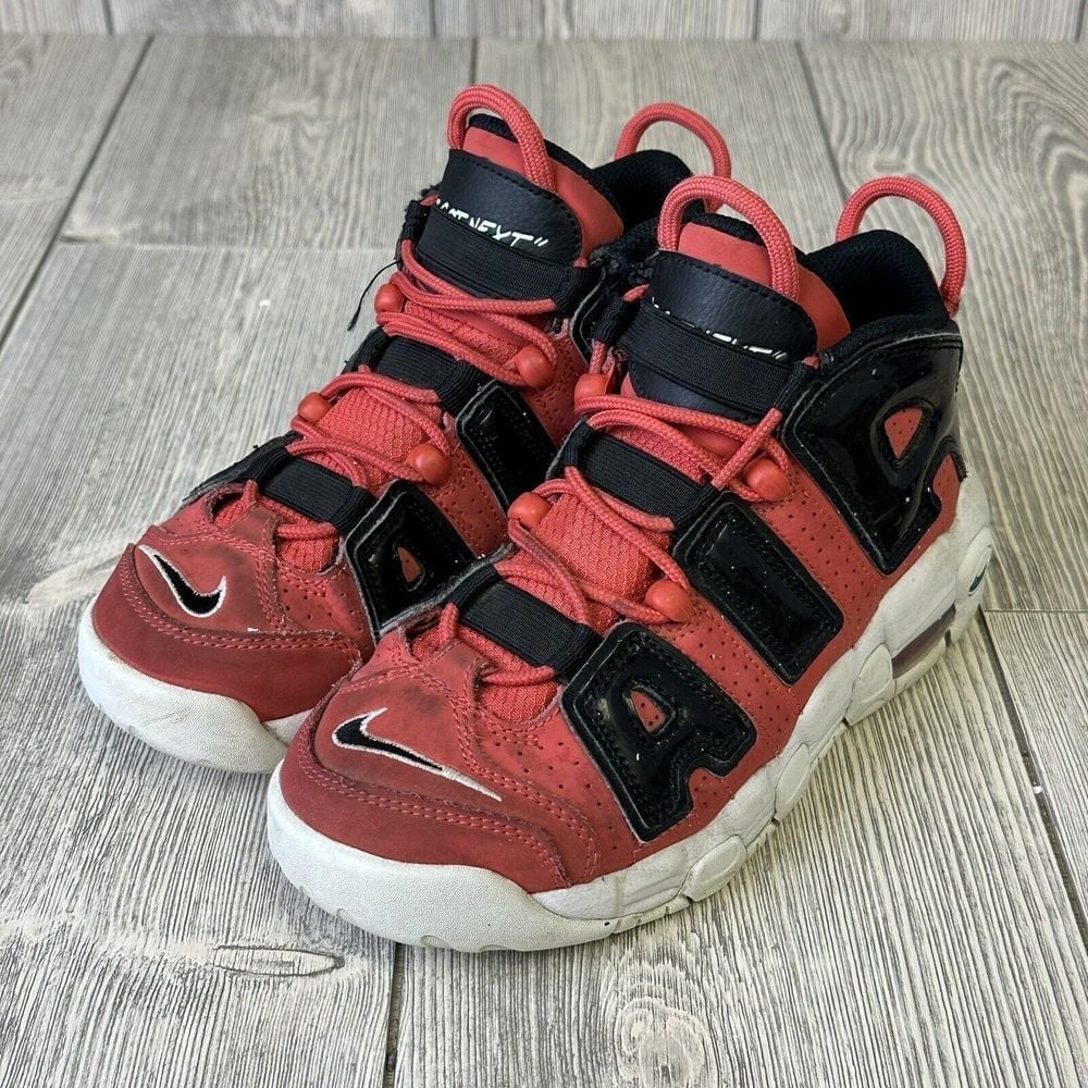 Nike Air More Uptempo GS Youth Boy's Basketball Shoes NEW Size 4.5Y DV2205-600