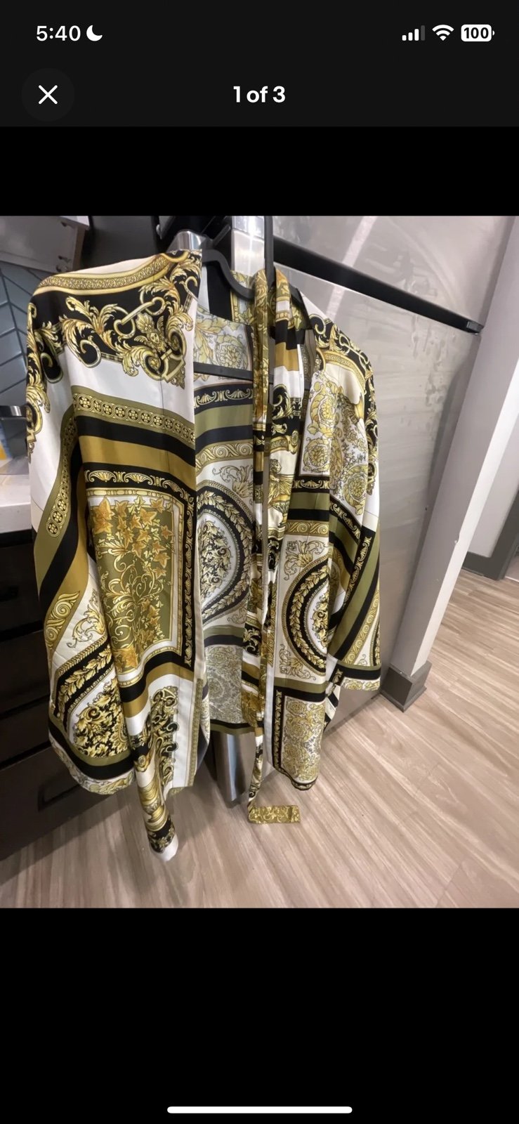 Versace Silk Robe