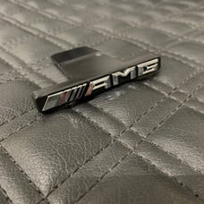 NEW VERSION Mercedes Chrome AMG Badge GT Grill Panamericana E43 C43 GLC43 C63 3D