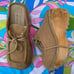 Vintage 90s soda suede loafer platforms