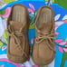 Vintage 90s soda suede loafer platforms