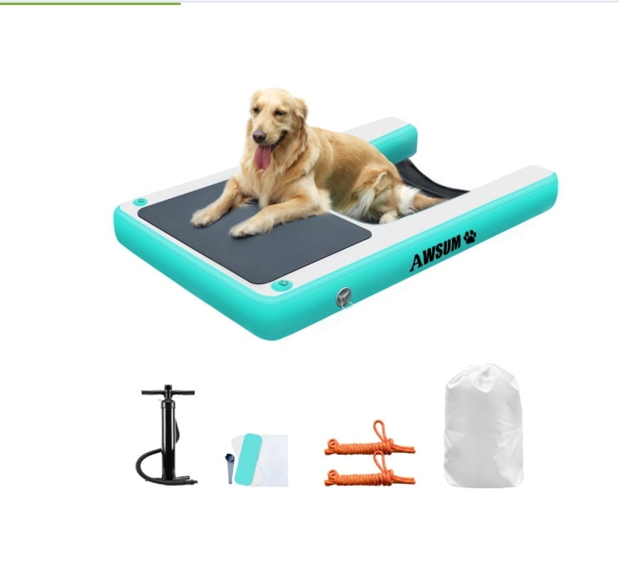 Awsum Inflatable Dog Ramp Float-NEW!