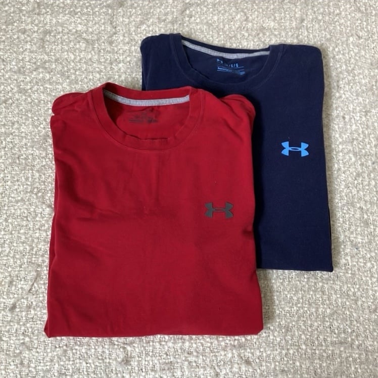 UNDER ARMOUR MENS LARGE LOOSE FIT HEAT GEAR TEE SHIRT BUNDLE