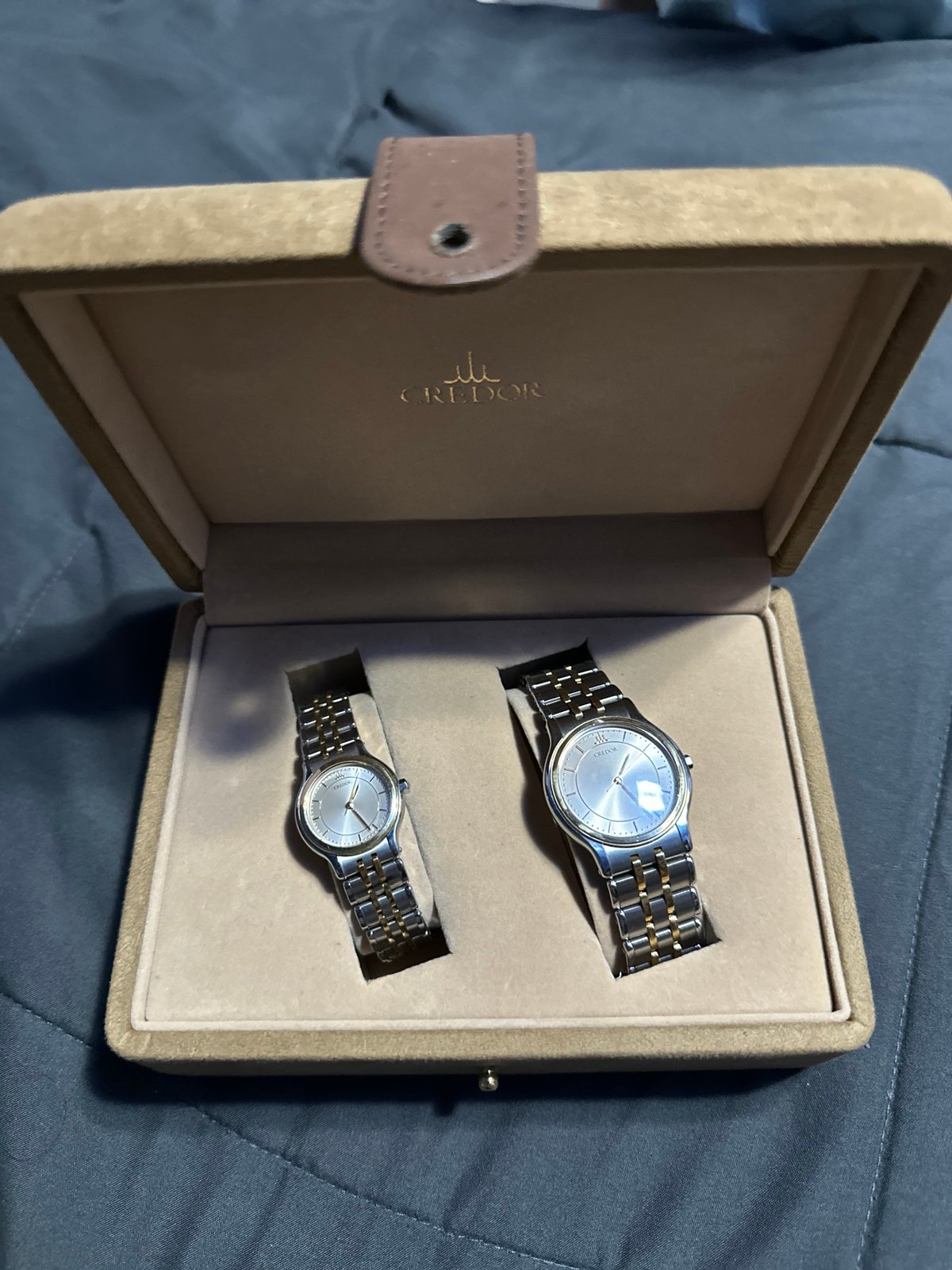 Credor couple watch