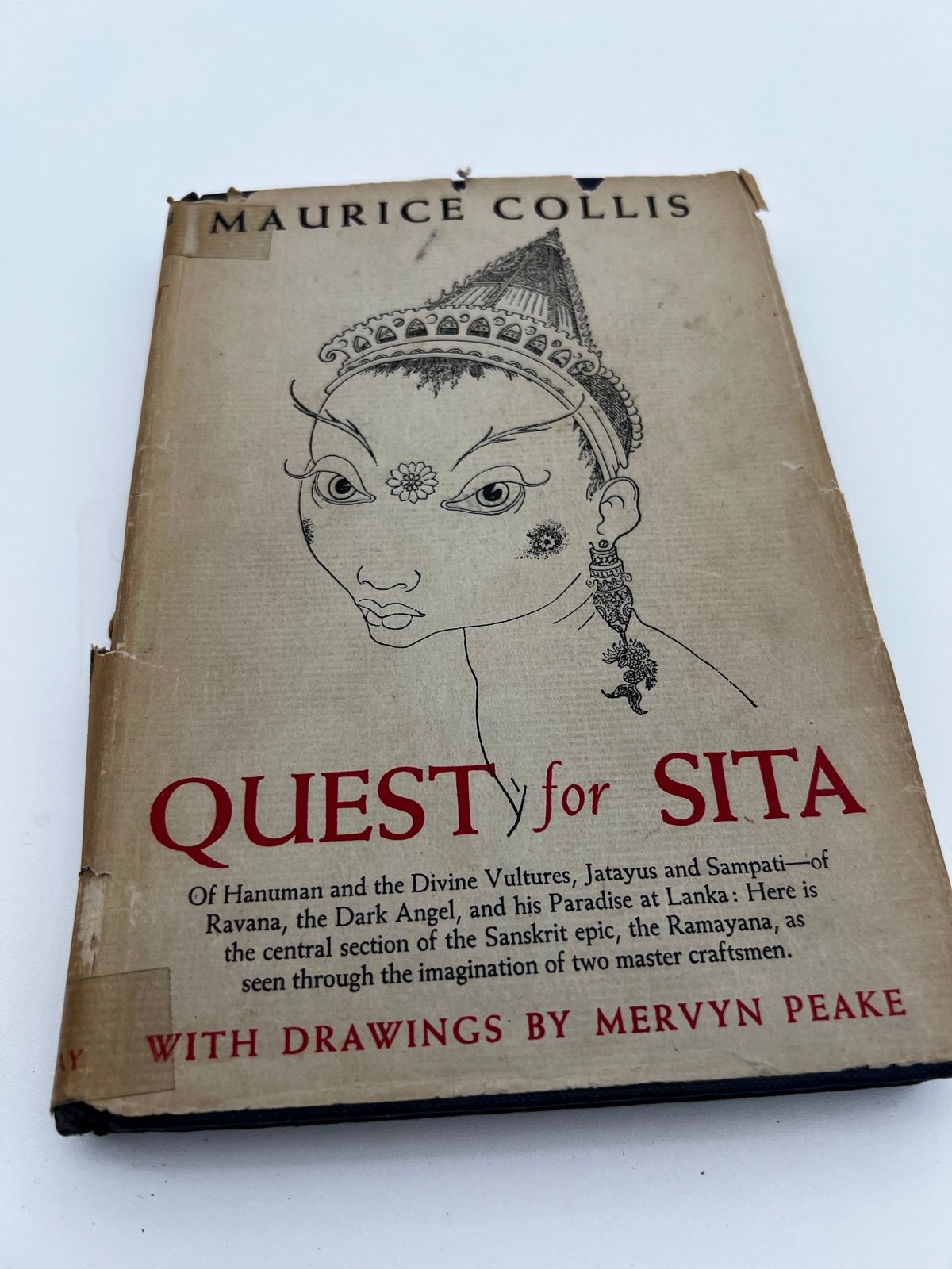 QUEST FOR SITA by Maurice Collins 1947 First Edition book