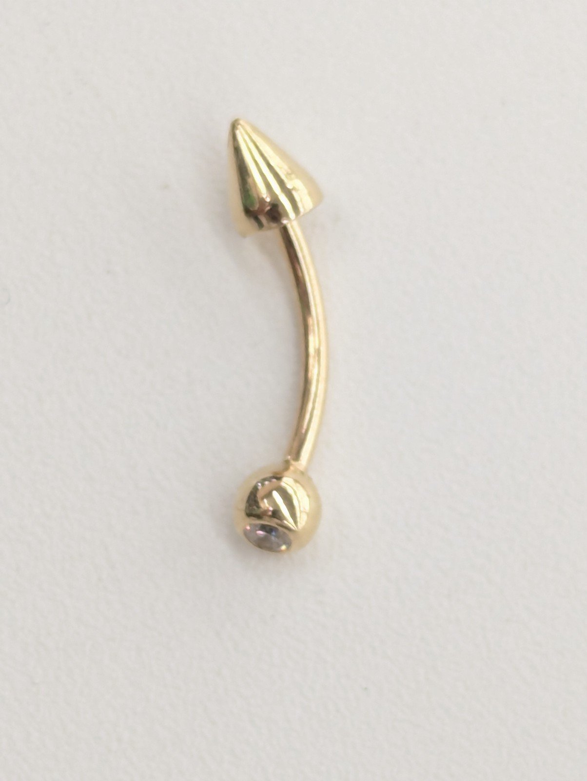14kt Real Gold Eyebrow Piercing