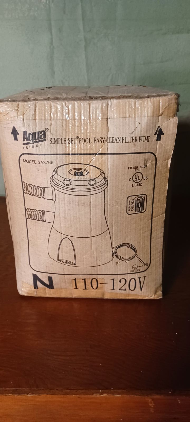 New -Aqua Leisure Pool Pump ( Model# SA3766)