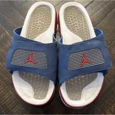 Air Jordan Hydro Slide Retro True Blue 532225-403 Size 10
