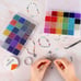 35000 Beads & 250 Alphabet Beads Jewelry Bracelets Making Kit & Rolls of Strings