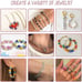 35000 Beads & 250 Alphabet Beads Jewelry Bracelets Making Kit & Rolls of Strings