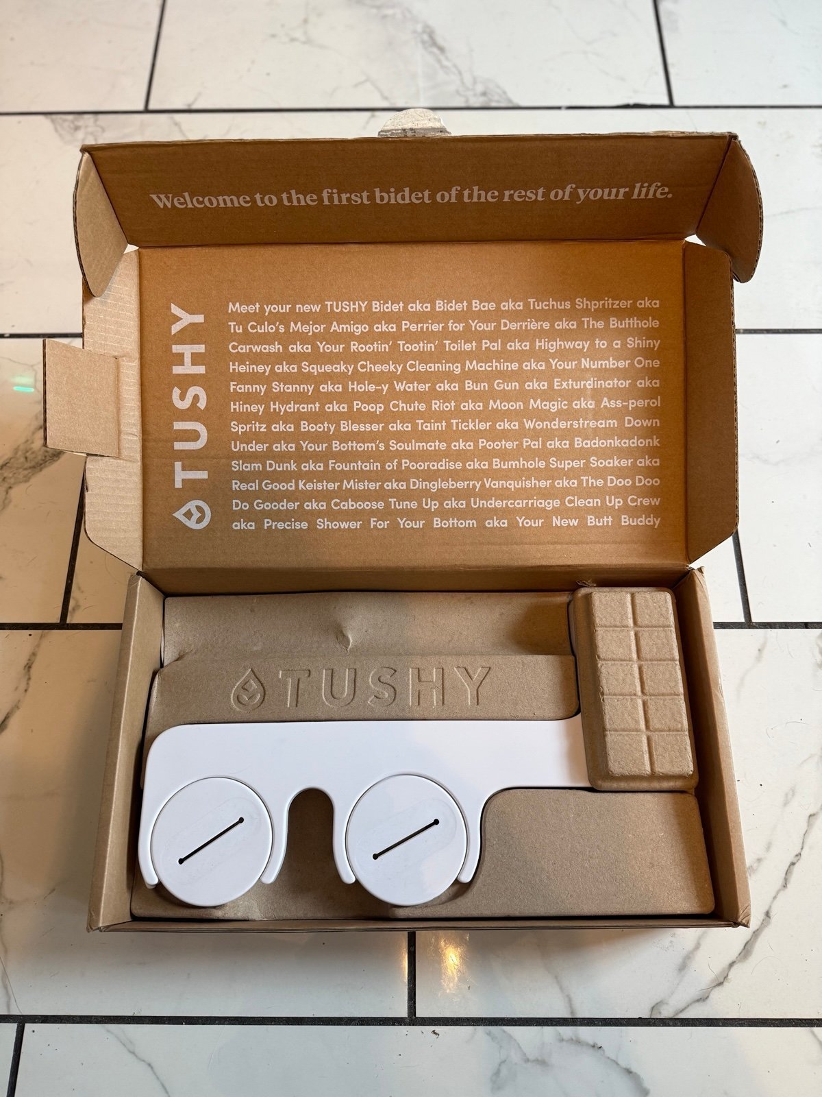 TUSHY Spa 3.0 Platinum • Bidet Kit • Bathroom Accessories