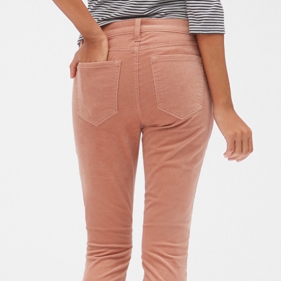 NWT GAP Pink Corduroy Jeans Size 4 27R