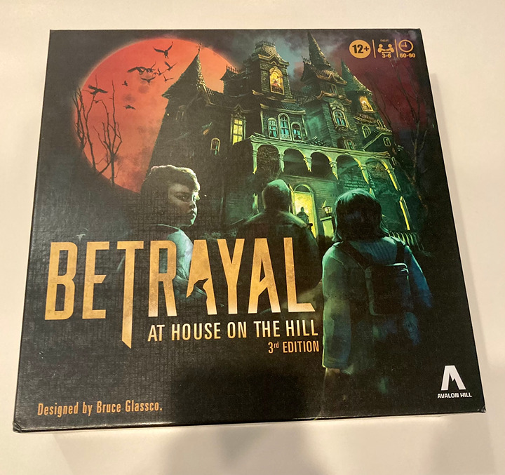 Betrayal at the House on the Hill 3rd Edition Cooperative Board Game