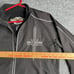 Harley Davidson Full Zip Jacket Men Small Reflective Windbreaker Vented