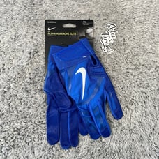Nike Alpha Huarache Elite Baseball Gloves Royal Blue White Size XXL