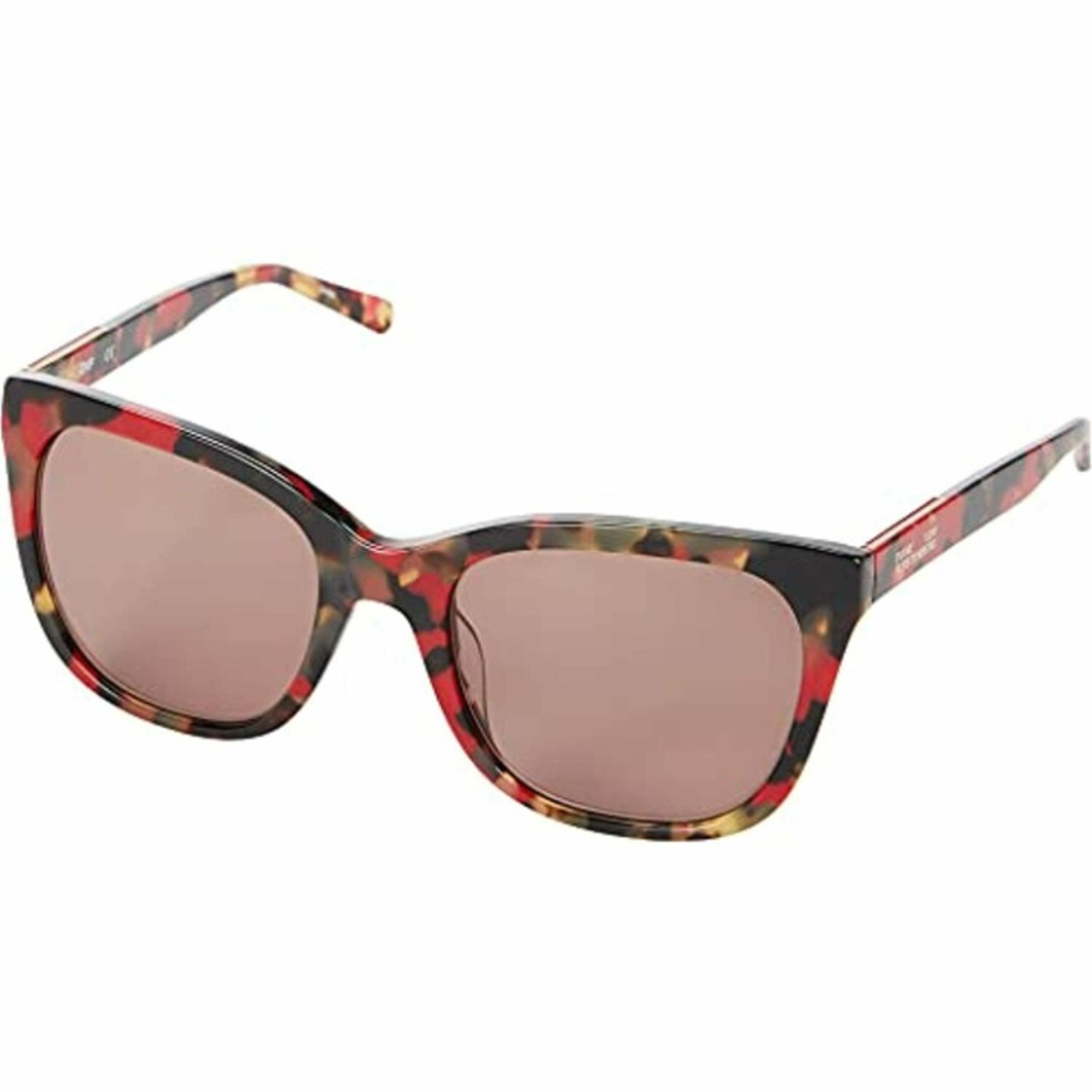 NEW Diane von Furstenberg DVF678S 615 Red Tortoise LEIGHA Sunglasses with Case
