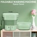 Portable Washing Machine, 9L Large Foldable Washer Machine and Dryer
