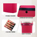 NEW Kitchen Trash Can with Lid, 13 Gallon Automatic Garbage Can