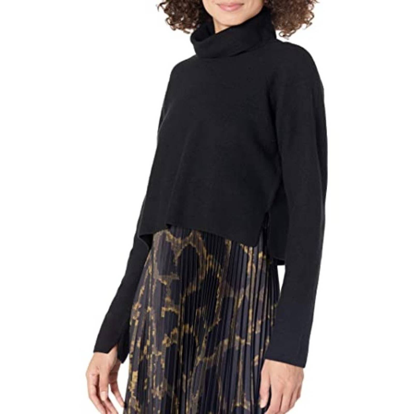 All Saints Wool Cropped Sweater Size XS