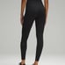 Lululemon Base Pace High-Rise Tight 28” Nulux, Color: Black, Size: 6