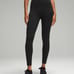 Lululemon Base Pace High-Rise Tight 28” Nulux, Color: Black, Size: 6