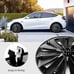 4PCS Hub Caps Wheels Hubcaps 19 Wheel Covers Rim For Tesla Model Y 2020-2024
