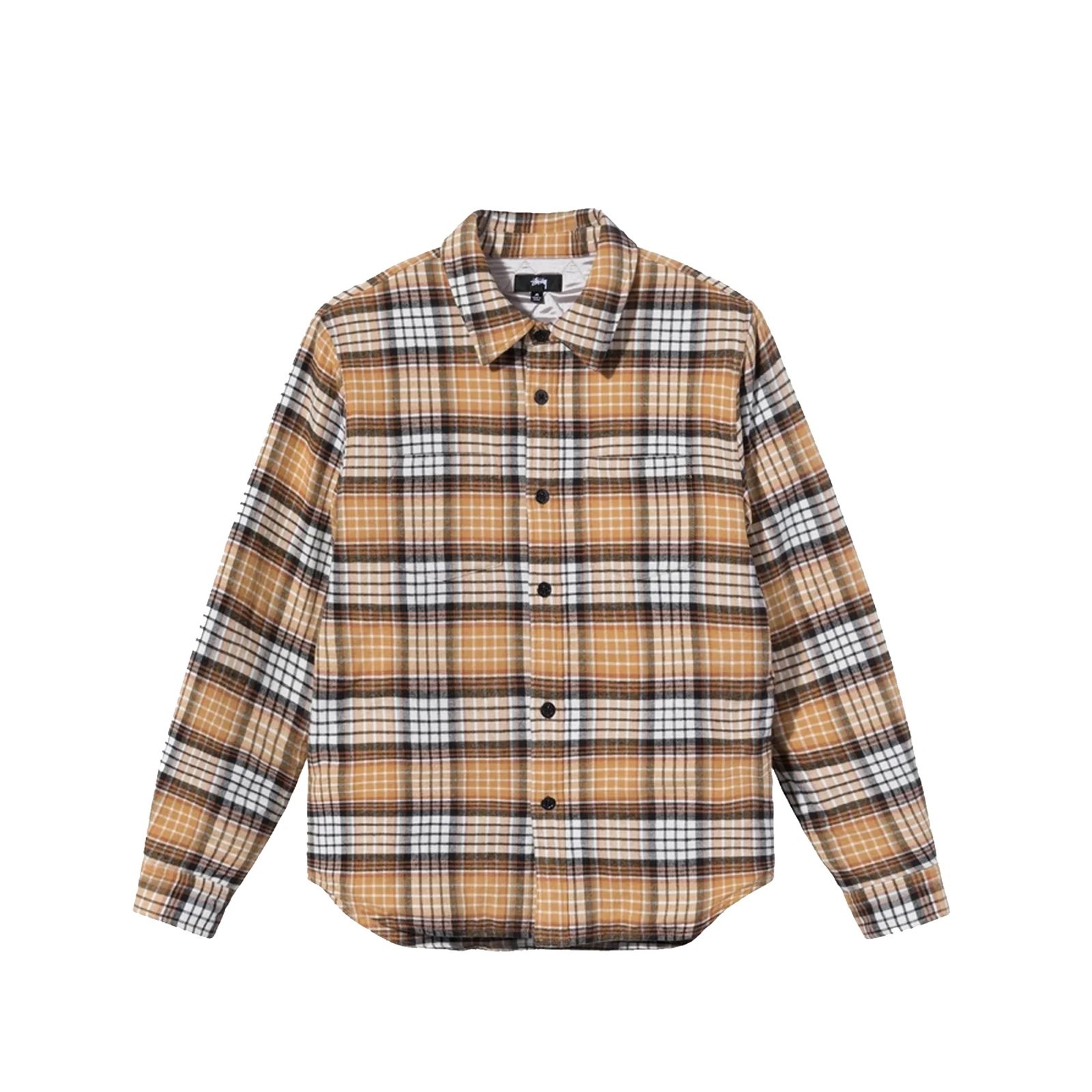 Stussy Quilted lined Plaid Shirt XL
