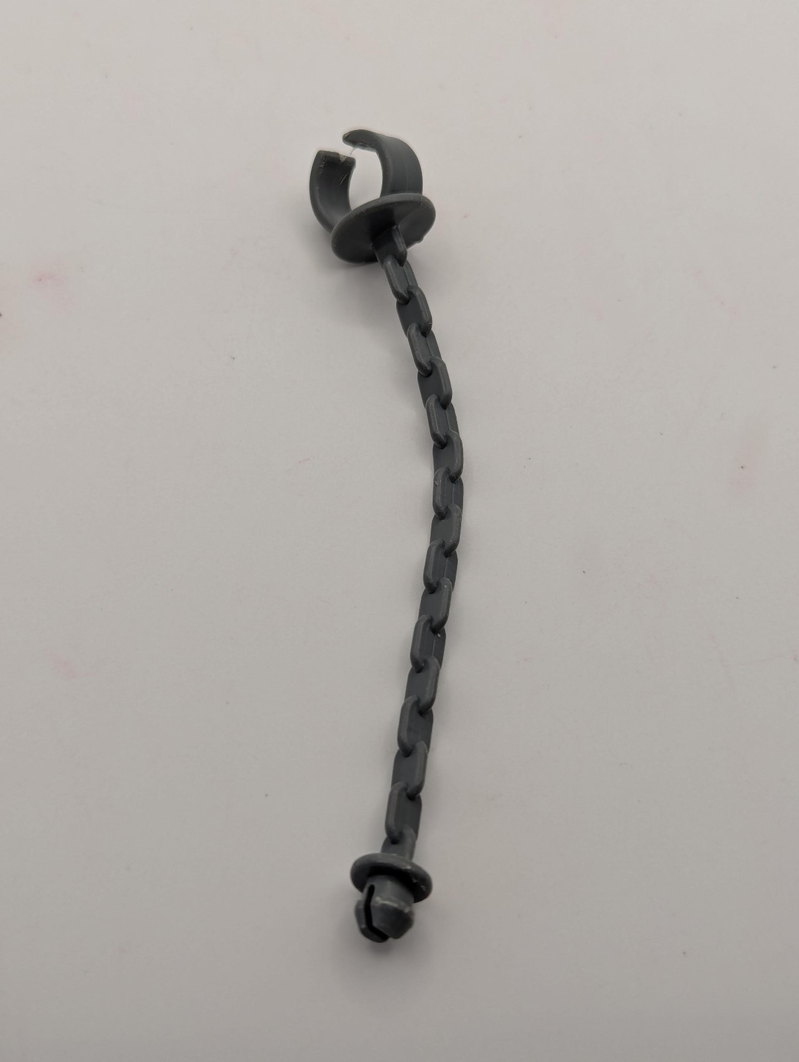 Vintage 1983 Snake Mountain Gray Shackle Chain Cuff. Excellent Condition